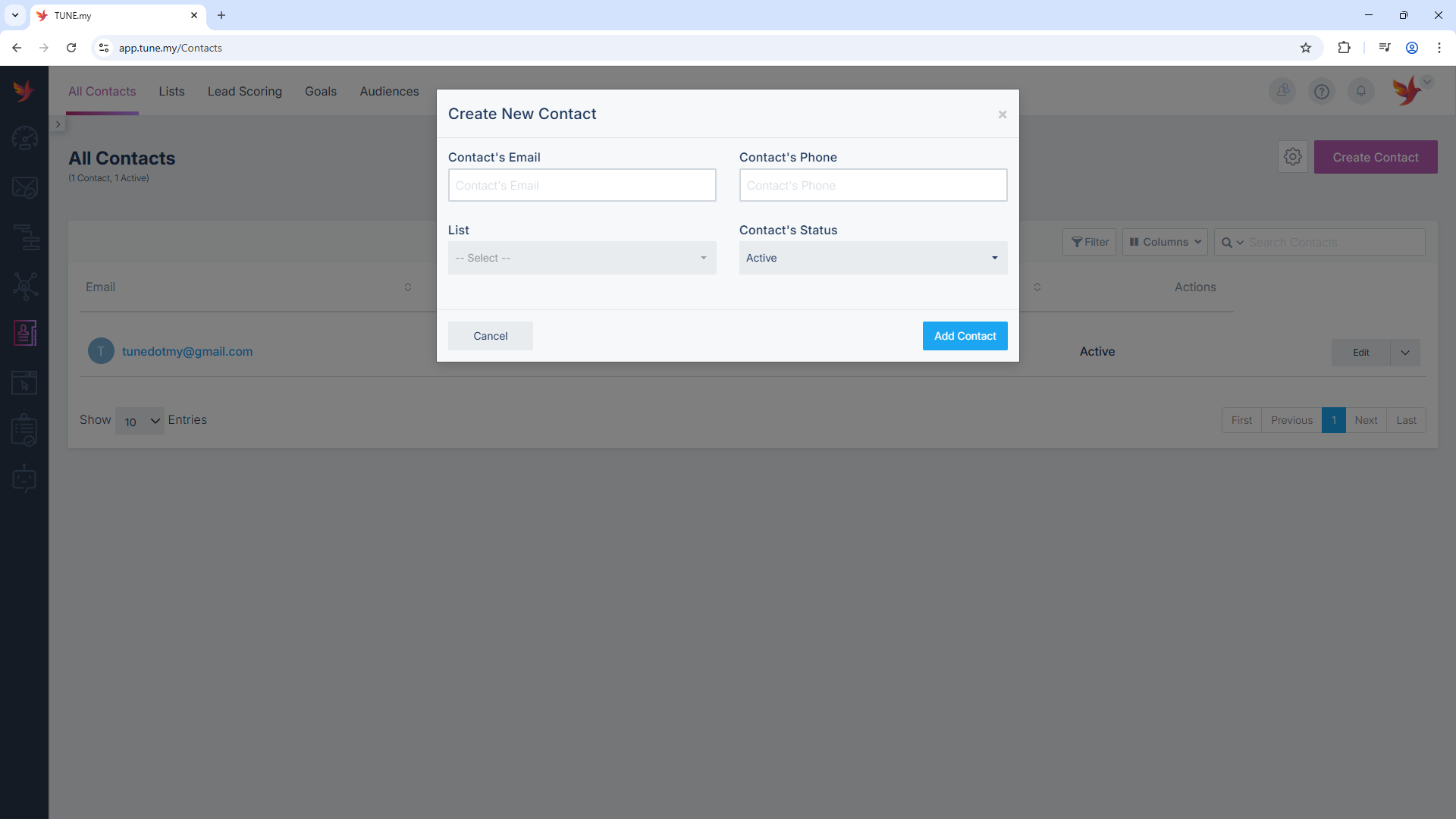 CRM & Contact Management